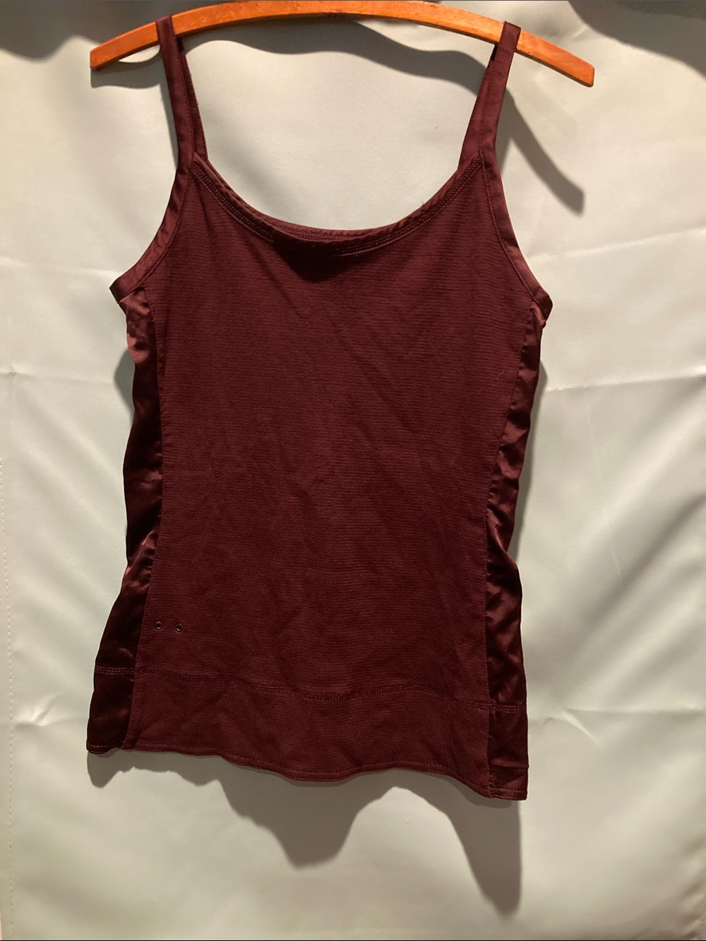 Converse Burgundy Spaghetti Strap Tank Top